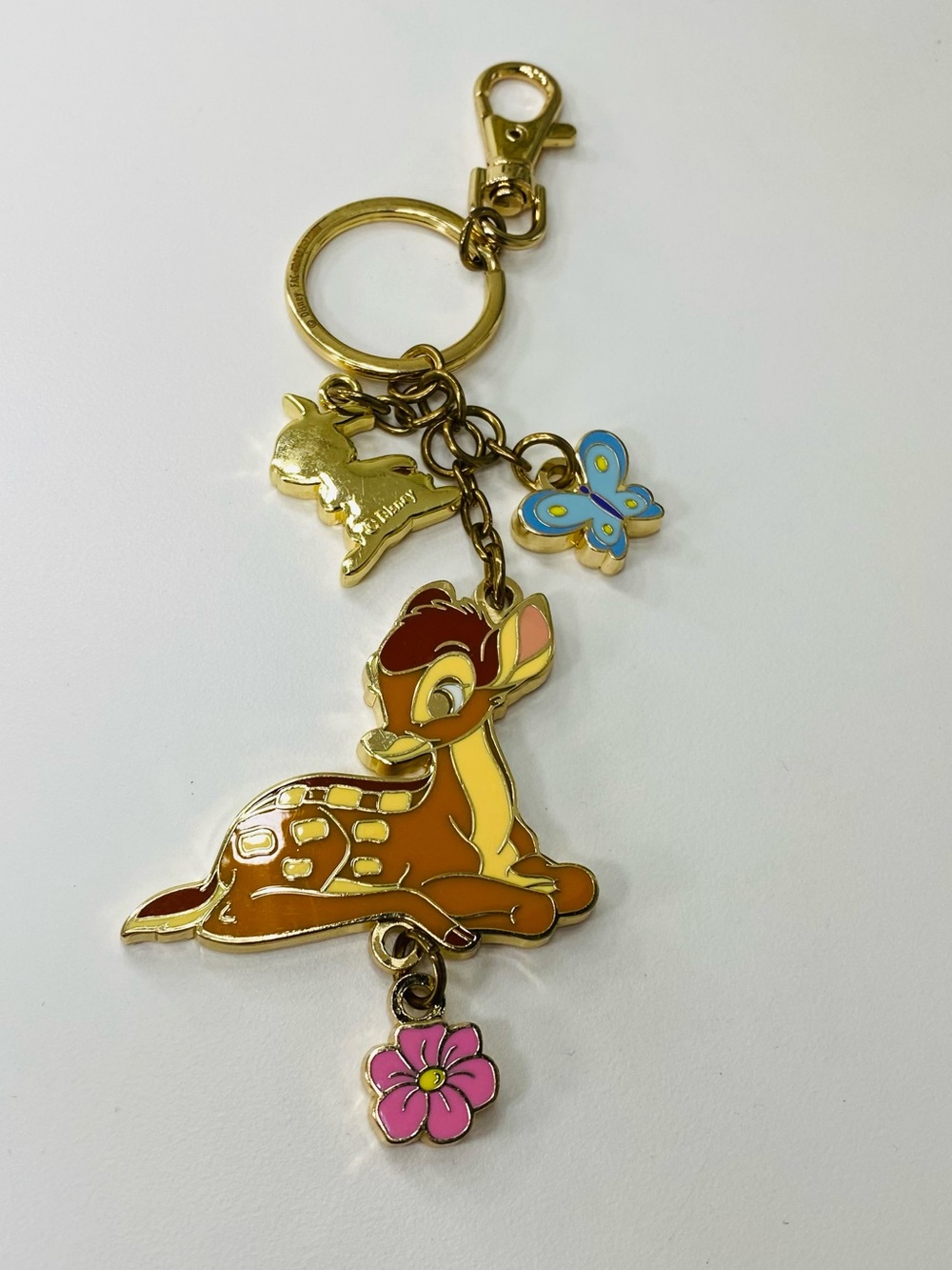 Disney Parks Bambi & Thumper Charm Keychain bag Charm